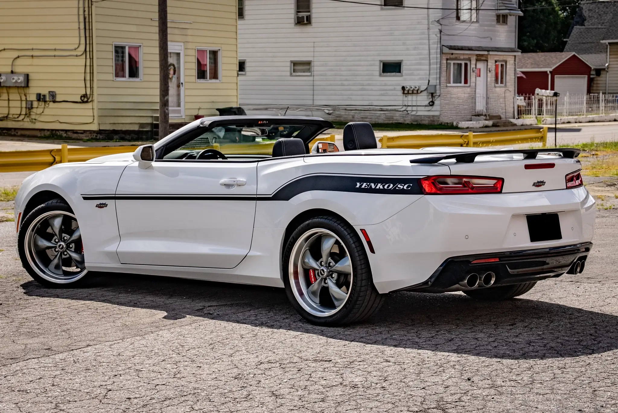 3,500-Mile 2018 Chevrolet Camaro 2SS Convertible Yenko/SC 6-Speed photo 2