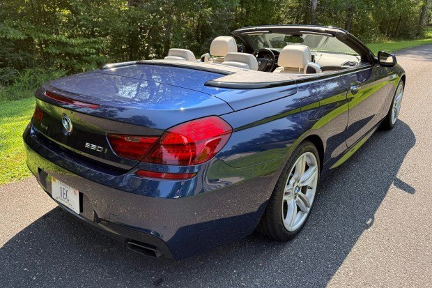 37k-Mile 2013 BMW 650i xDrive M Sport Convertible photo 2