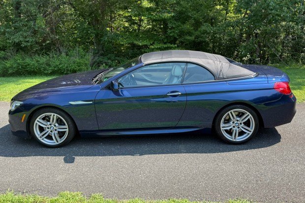 37k-Mile 2013 BMW 650i xDrive M Sport Convertible photo 3