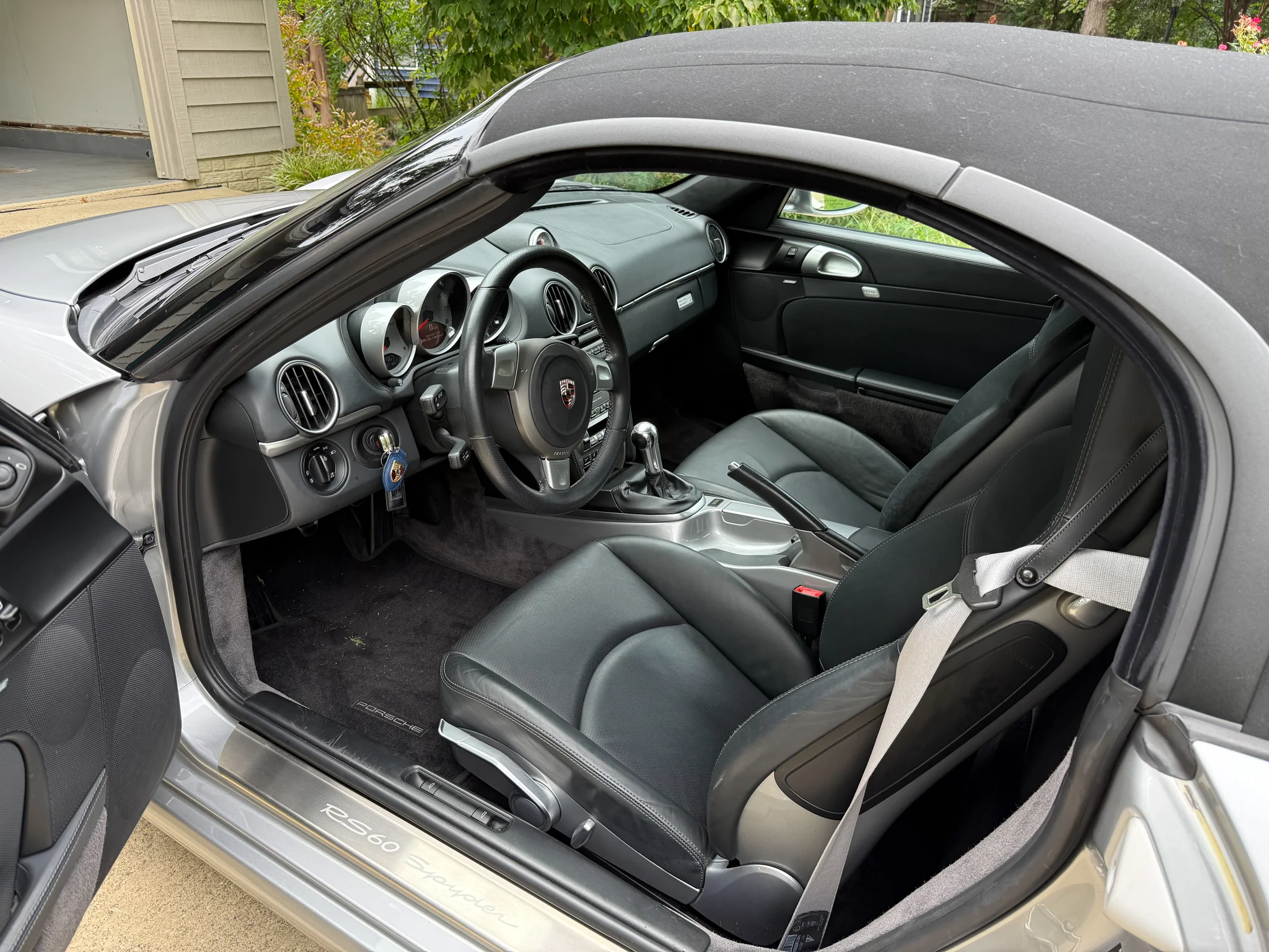 11k-Mile 2008 Porsche 987 Boxster RS 60 Spyder 6-Speed photo 3