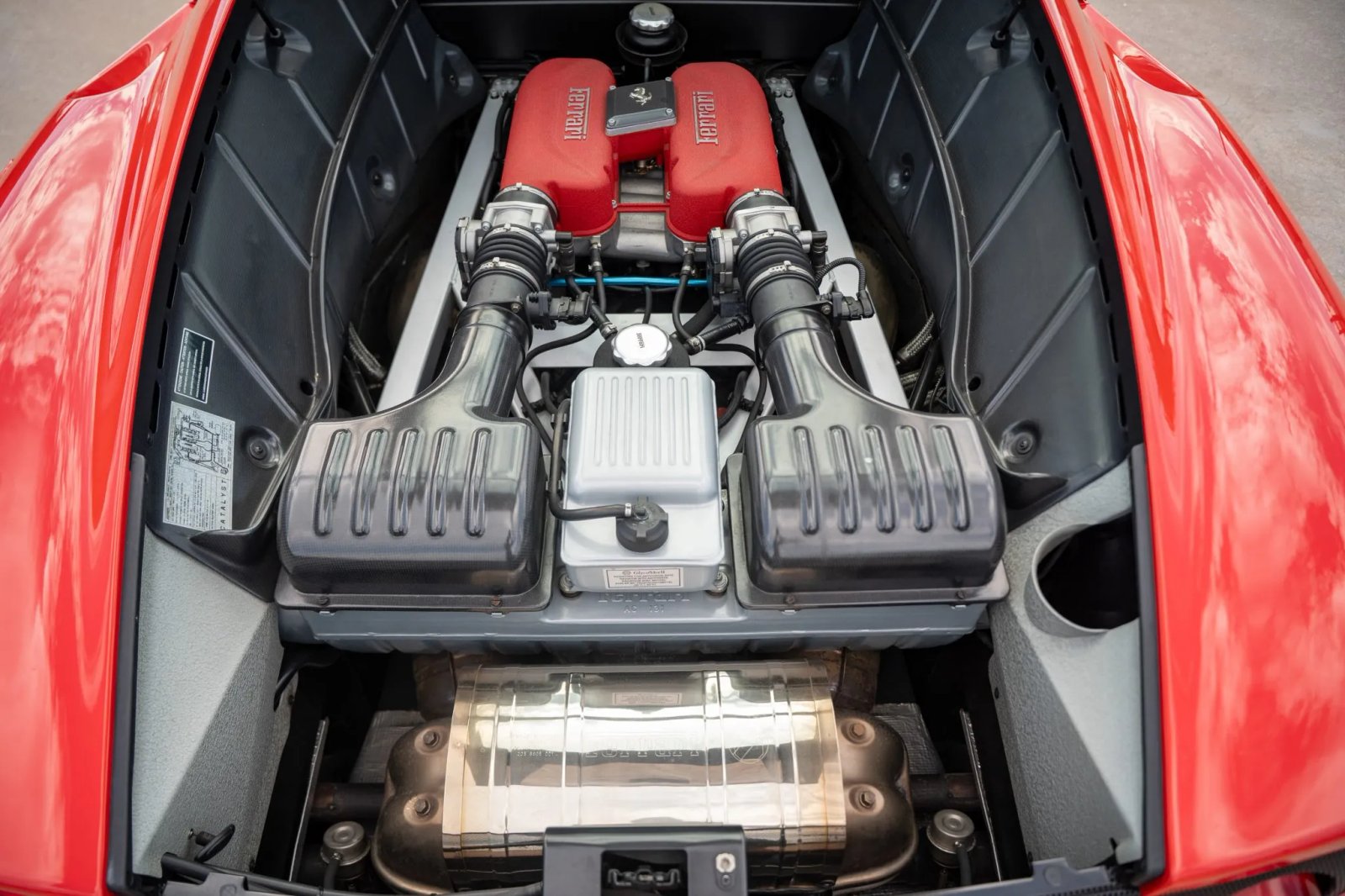 10k-Mile 2004 Ferrari 360 Challenge Stradale 6-Speed Conversion photo 6