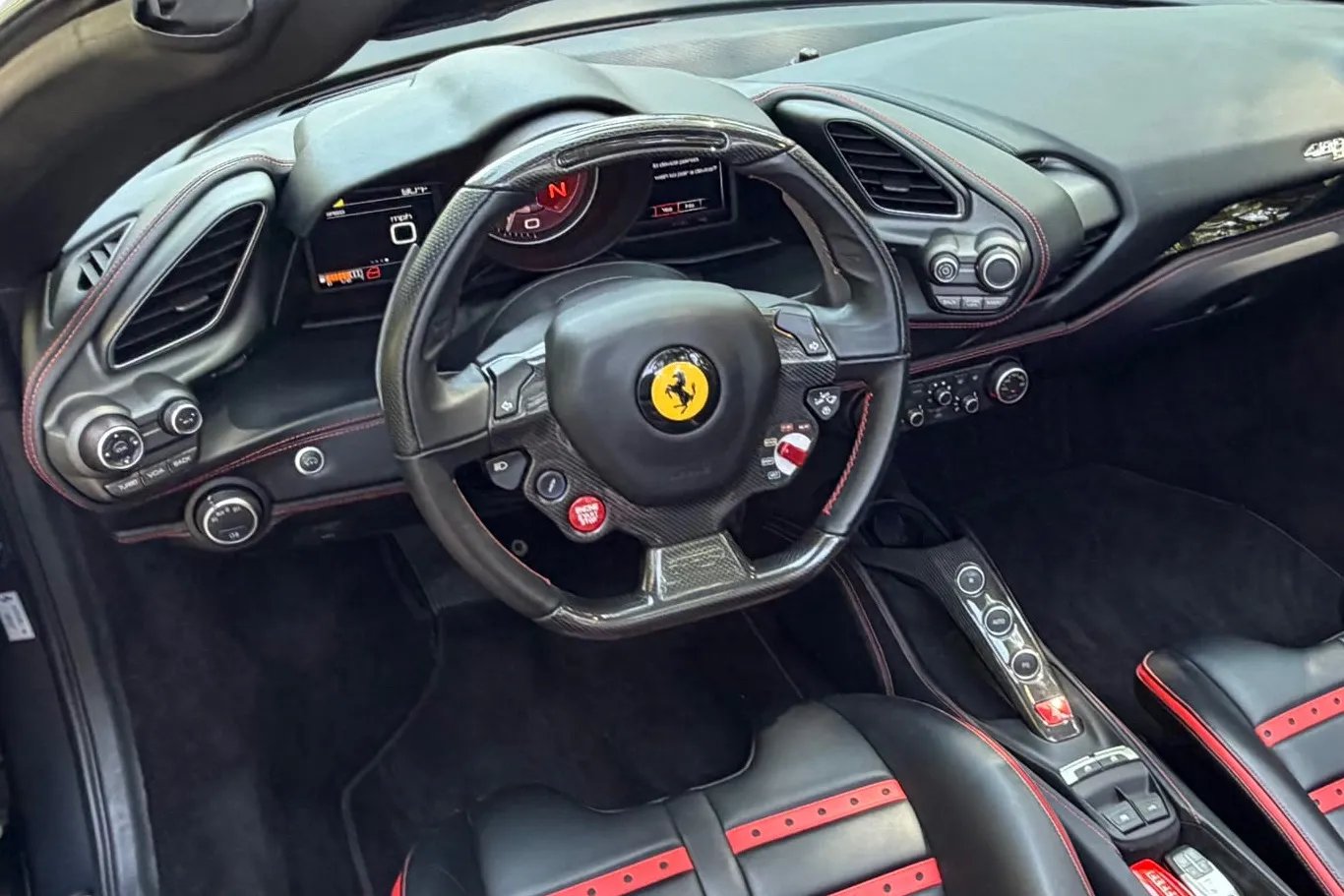 12k-Mile 2019 Ferrari 488 Spider photo 5