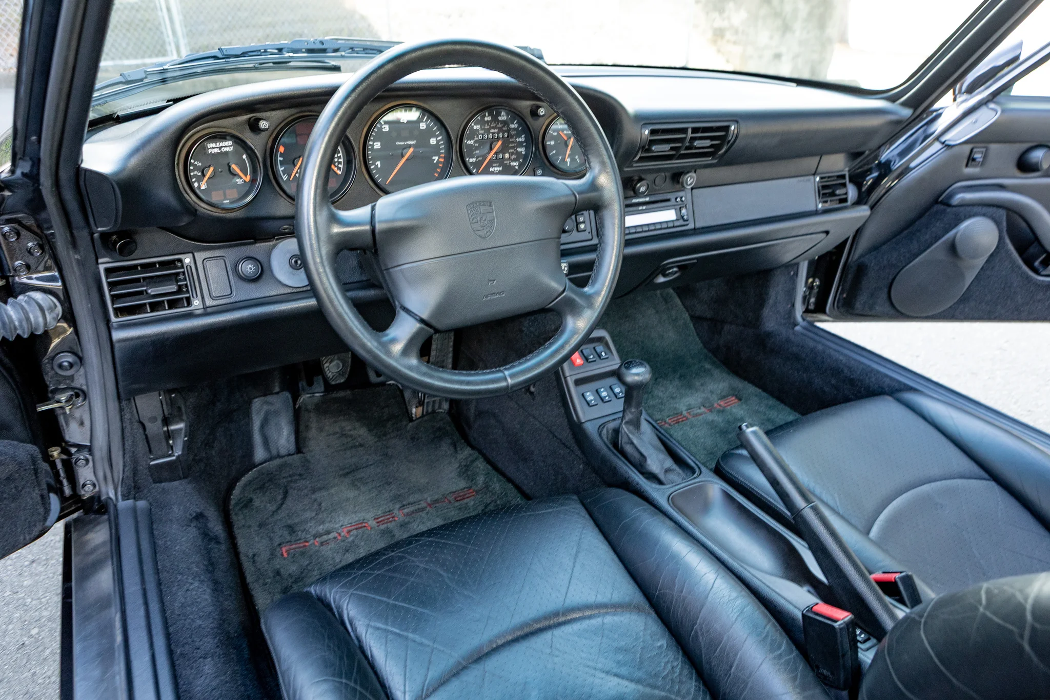 26-Years-Owned 37k-Mile 1997 Porsche 993 Targa 6-Speed photo 3