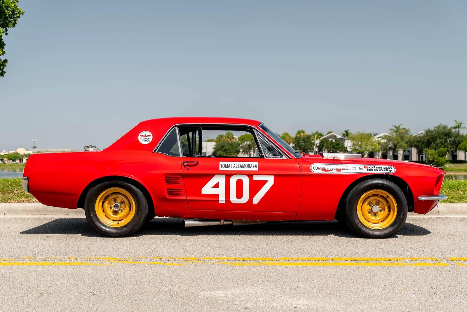 302-Powered 1967 Ford Mustang Coupe Holman-Moody FIA-Spec Race Car photo 4