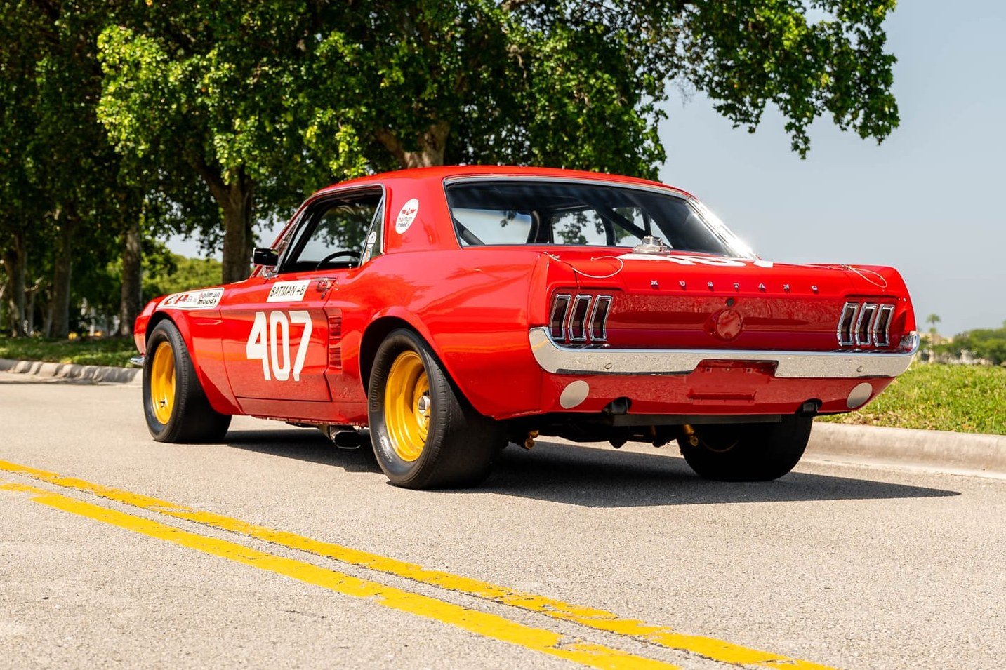 302-Powered 1967 Ford Mustang Coupe Holman-Moody FIA-Spec Race Car photo 3