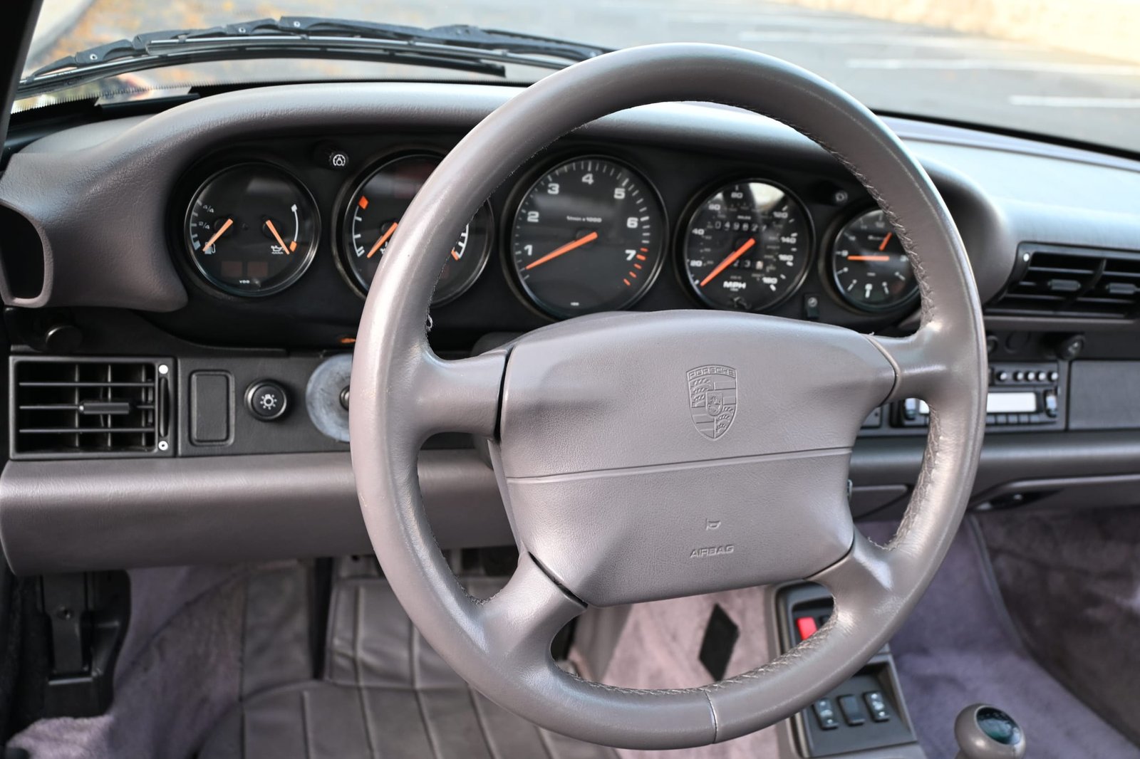 50k-Mile 1997 Porsche 911 Carrera Cabriolet 6-Speed photo 5