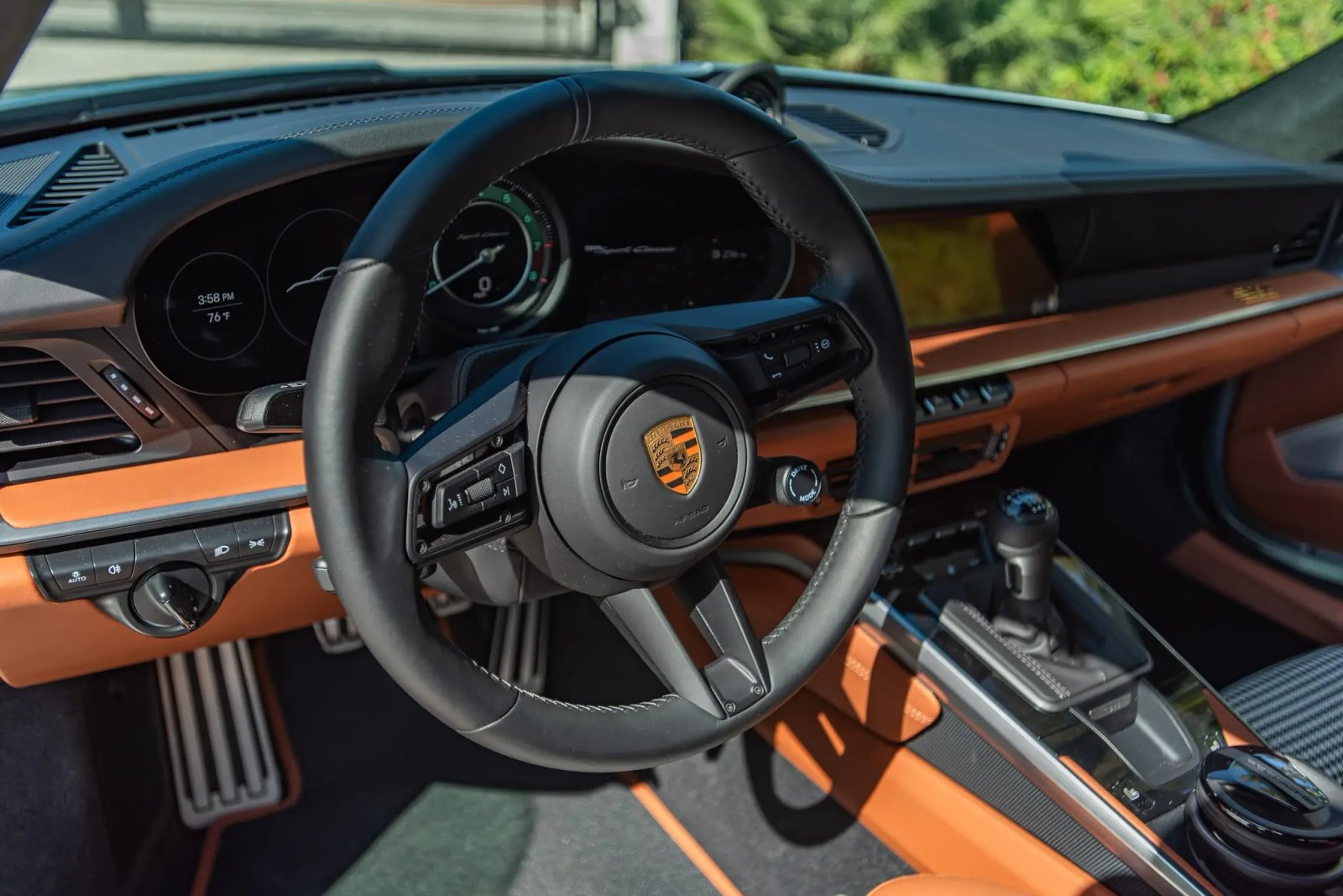 842-Mile Azzuro Thetys Metallic 2023 Porsche 911 Sport Classic photo 7