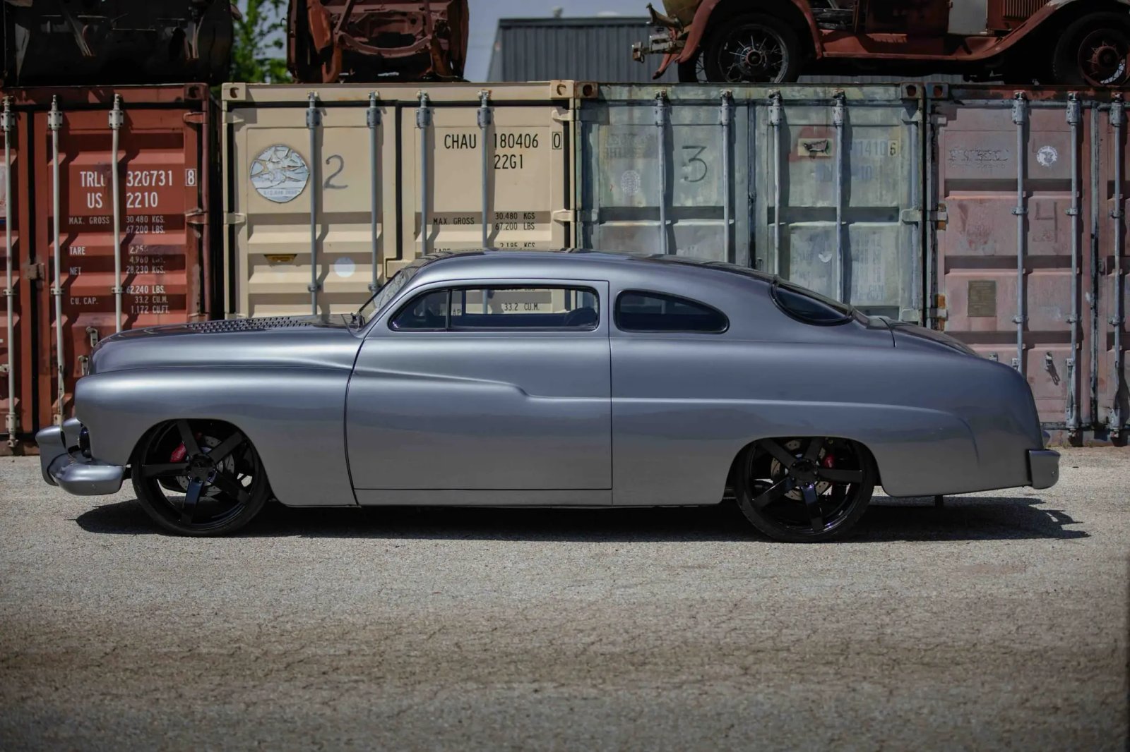 400-Powered 1951 Mercury Eight Sport Coupe Lead Sled photo 4