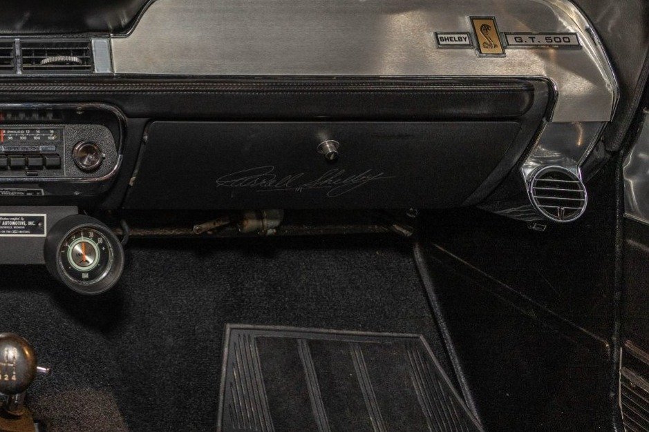 Ex–Carroll Shelby 1967 Shelby Mustang GT500 4-Speed photo 6