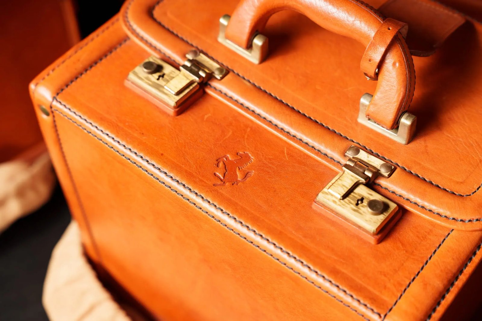 Four-Piece Ferrari 328 Luggage Set by Schedoni photo 3