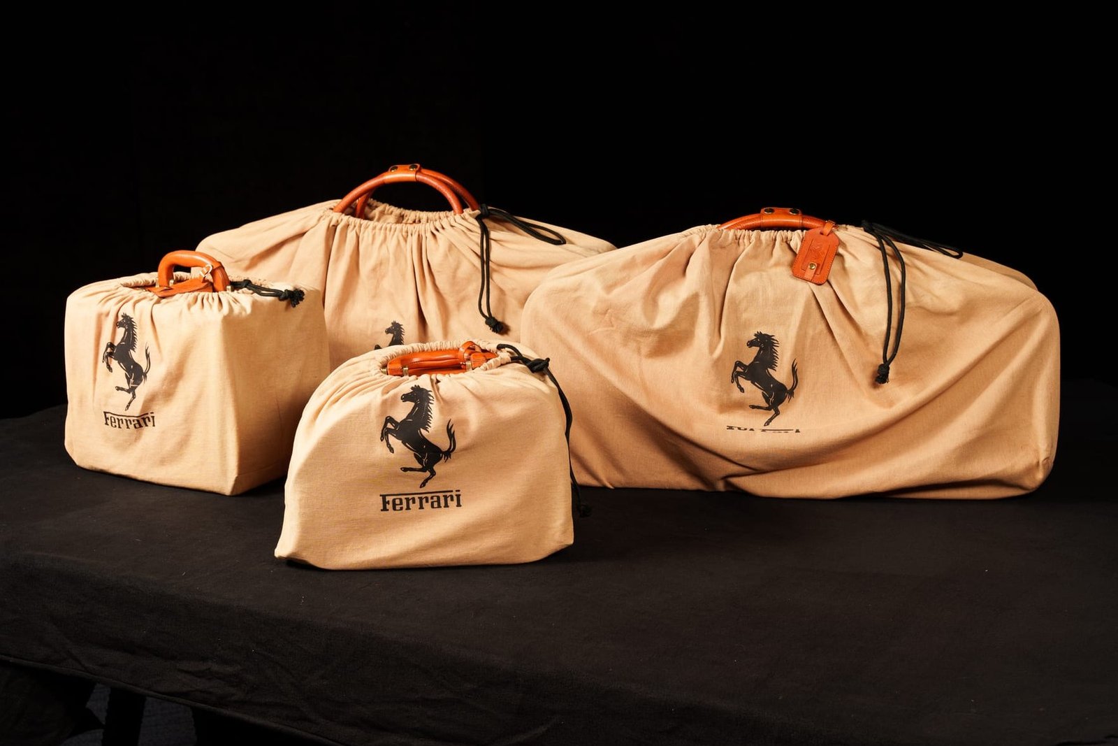Four-Piece Ferrari 328 Luggage Set by Schedoni photo 6