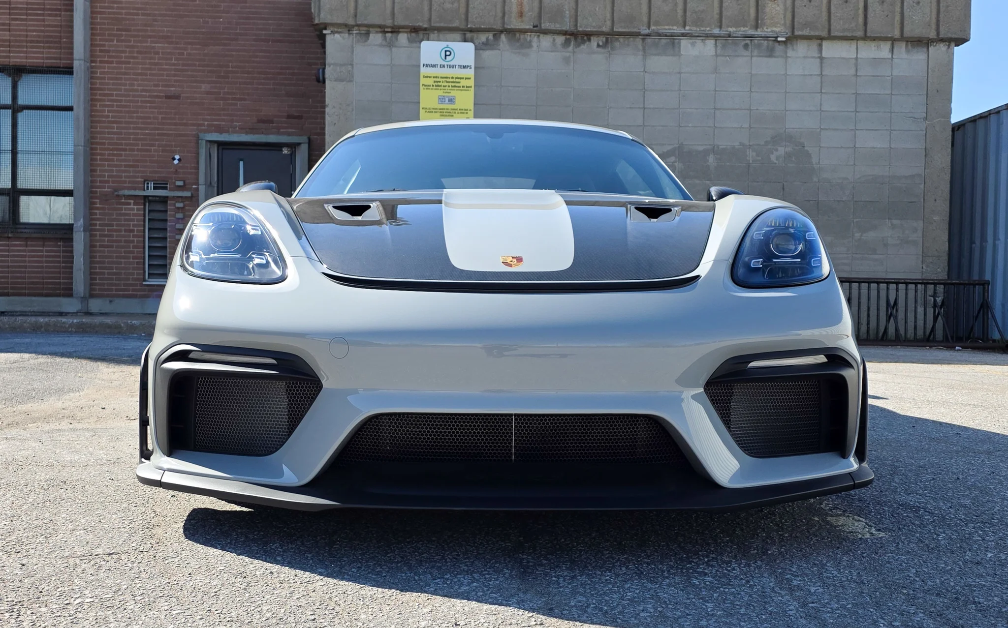 PTS Fashion Grey 2024 Porsche 718 Cayman GT4 RS Weissach Package photo 5
